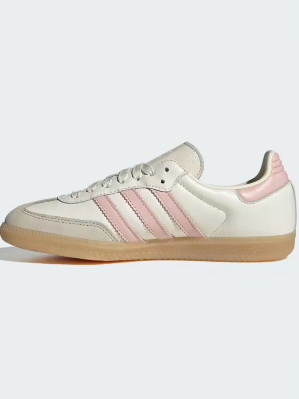 🚨SAMBA OG SHOES Off White / Sandy Pink / Gum - Picture 5 of 11